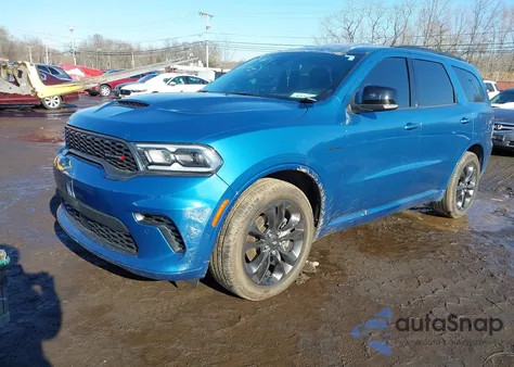 2024 Dodge Durango R/T Plus Awd из США, поврежденный, VIN 1C4SDJCT7RC144567